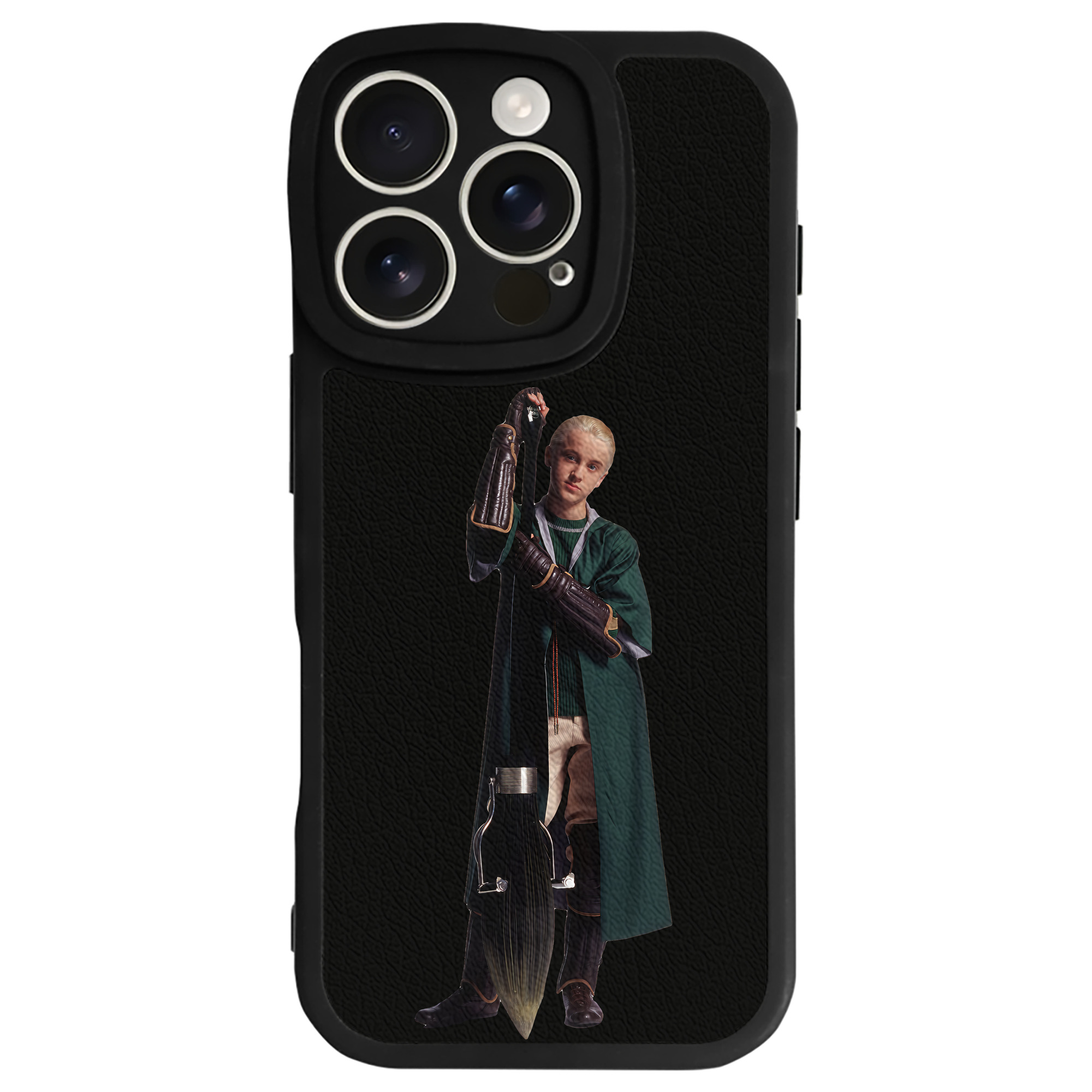 （画像用） Harry Potter ハリー・ポッターシリーズ 【iPhone 16シリーズ対応】シリコンスマホケース（レザー調） 材質：シリコン